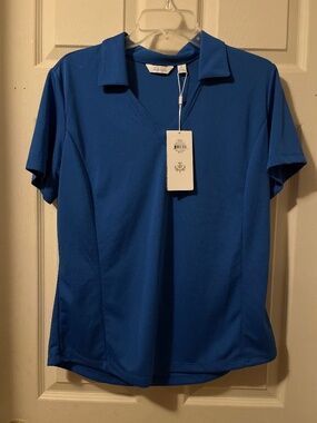 Golf shirt royal blue